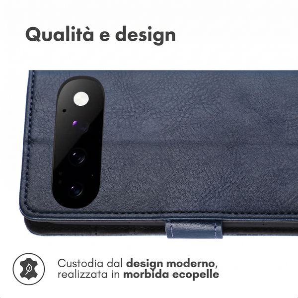 imoshion Cover a libro di Lusso Google Pixel 11 Pro - Blu scuro