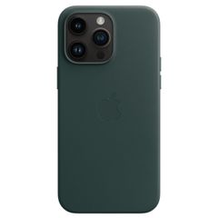 Apple Cover Posteriore in Pelle con MagSafe Apple iPhone 14 Pro Max - Forest Green