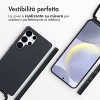 imoshion Cover in Silicone con Cordino Samsung Galaxy S25 Ultra - Nero