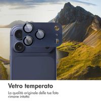 imoshion Protezione fotocamera in Vetro 2 Pezzi Apple iPhone 17 Pro Max - Deep Blue