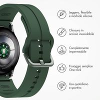 imoshion Pr3825 Samsung Galaxy Watch 4 / 5 / 6 / 7 / FE (20 mm) - Verde scuro