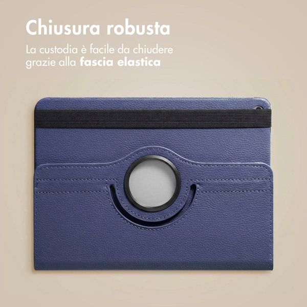 imoshion Cover Girevole a 360° Apple iPad Air 2 (2014) / Air 1 (2013) - Blu scuro