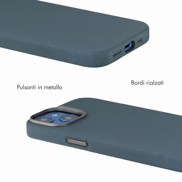 Accezz Cover Mesh con MagSafe Apple iPhone 14 / 13 - Blu scuro