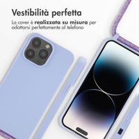 imoshion Cover in Silicone con Cordino Apple iPhone 14 Pro Max - Viola