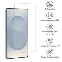Accezz Vetro temperato, confezione da 2 Samsung Galaxy S25 Edge