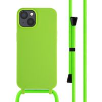 imoshion Cover in Silicone con Cordino Apple iPhone 14 - Fluor Groen