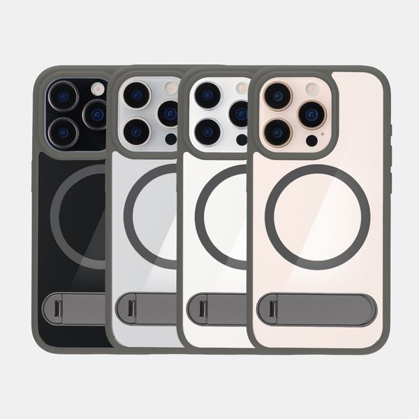 Accezz Cover Hold con MagSafe Apple iPhone 16 Pro - Grey
