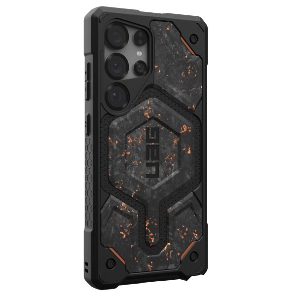 UAG Cover Posteriore Monarch Pro Samsung Galaxy S25 Ultra - Forged Carbon