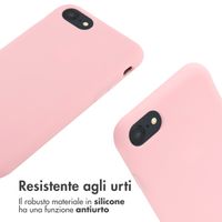 imoshion Cover in Silicone con Cordino Apple iPhone SE (2022 / 2020) / 8 / 7 - Rosa