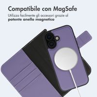 imoshion Cover a libro di lusso 2-in-1 rimovibile Apple iPhone 17 - Viola