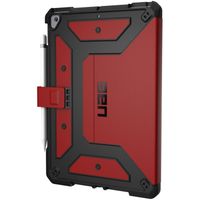 UAG Cover a libro Metropolis Apple iPad 9 (2021) 10.2 pollici / iPad 8 (2020) 10.2 pollici / iPad 7 (2019) 10.2 pollici - Rosso