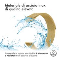imoshion Cinturino milanese magnetico  - Attacco universale 18 mm - Oro