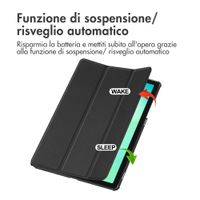 imoshion Cover a libro Trifold Samsung Galaxy Tab A11 Plus - Nero