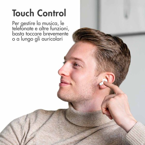 imoshion Aura Pro Auricolari in-ear wireless - Cancellazione attiva del rumore (ANC) - Bianco