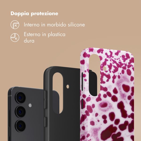 Selencia Cover Posteriore Vivid Samsung Galaxy S24 - Cosmic Orchid