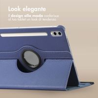 imoshion Cover Girevole a 360° Samsung Galaxy Tab S10 Ultra / Tab S9 Ultra - Blu scuro
