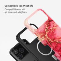 Selencia Cover posteriore Vivid con MagSafe Apple iPhone 17 Pro Max - Rosy Marble