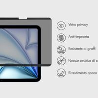 Accezz Pellicola protettiva con privacy magnetica Apple iPad Air 13 pollici (2026) M4 / (2025) M3 / (2024) M2