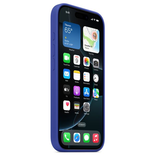 Apple Cover Posteriore in Silicone con MagSafe Apple iPhone 16 Pro Max - Ultramarine