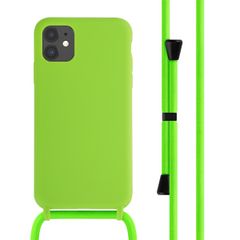 imoshion Cover in Silicone con Cordino Apple iPhone 11 - Fluor Groen