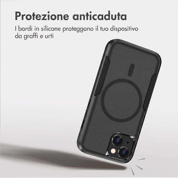 imoshion Cover posteriore con MagSafe Apple iPhone 15 - Nero