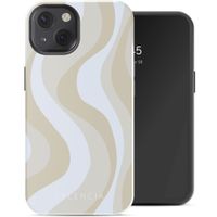 Selencia Cover posteriore Vivid con MagSafe Apple iPhone 13 - Desert Waves Beige