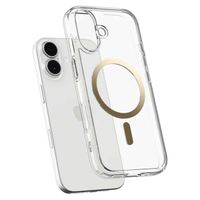 Spigen Cover Posteriore Ultra Ibrida con MagSafe Apple iPhone 17 - Clear Gold