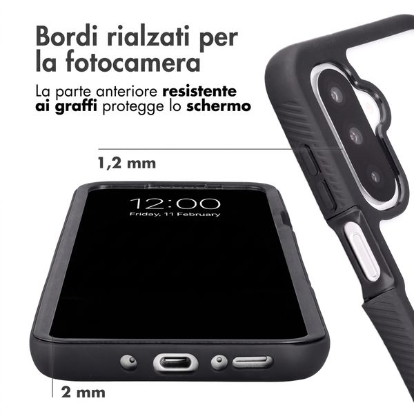 imoshion Cover Protettiva a 360° Completa Samsung Galaxy A18 (4G) - Nero