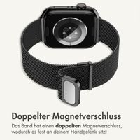 imoshion Milanees magnetisch bandje Apple Watch | 38/40/41/42 mm - Zwart
