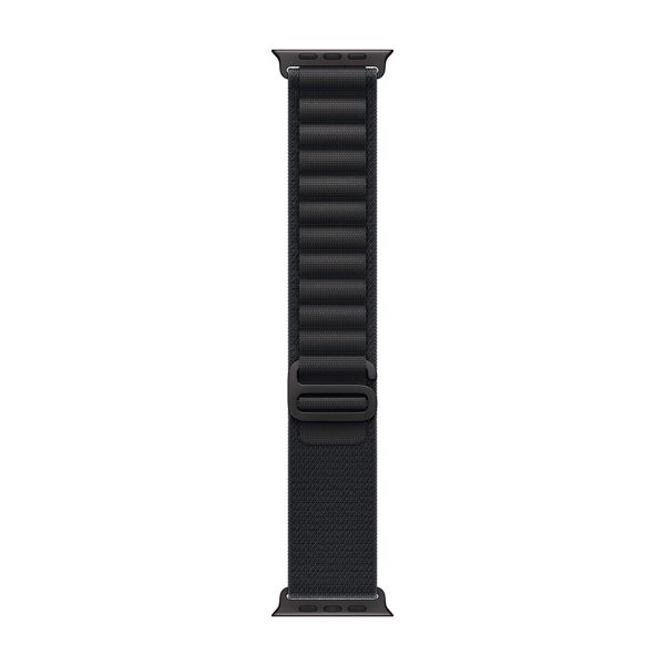Apple Cinturino Alpine Loop Apple Watch | 44/45/46/49 mm - Taglia M - Black / Black Titanium
