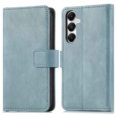 imoshion Cover a libro di Lusso Samsung Galaxy S25 / S24 - Azzurro
