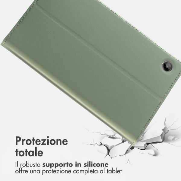 Accezz Cover Tablet Classica Samsung Galaxy Tab A11 Plus - Verde
