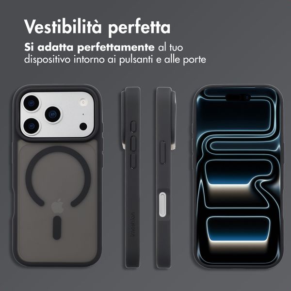 imoshion Cover posteriore Color Guard con MagSafe Apple iPhone 17 Pro Max - Nero
