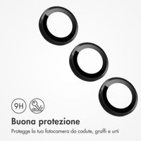 imoshion 2 Pack protezione lente fotocamera Samsung Galaxy A55 - Nero