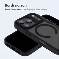 imoshion Bookcase trasparente con MagSafe Apple iPhone 18 Pro Max / 17 Pro Max - Nero