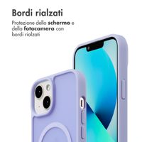 imoshion Cover posteriore Color Guard con MagSafe Apple iPhone 14 / 13 - Lilla
