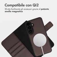 imoshion Cover a libro di lusso 2-in-1 rimovibile Samsung Galaxy S26 FE - Marrone