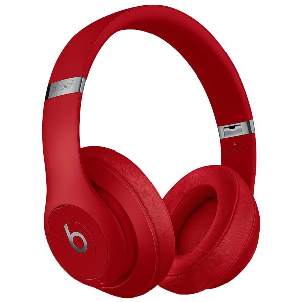 Beats Cuffie over-ear wireless Studio3 - Cancellazione attiva del rumore (ANC) - Red Core