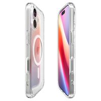 Spigen Cover Posteriore Ultra Ibrida con MagSafe Apple iPhone 17 - Clear / White
