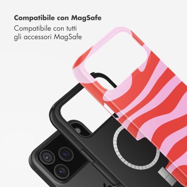Selencia Cover posteriore Vivid con MagSafe Apple iPhone 17 Pro Max - Dream Swirl Pink