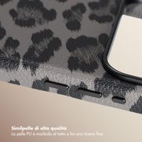 Selencia Cover Sabi Stampa pantera con MagSafe Apple iPhone 17 Pro Max - Midnight Black