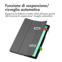 imoshion Cover a libro Trifold Samsung Galaxy Tab A11 Plus - Grigio