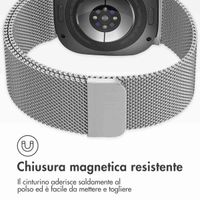 imoshion Cinturino milanese magnetico Samsung Galaxy Watch Ultra (2024/2025) - Argento