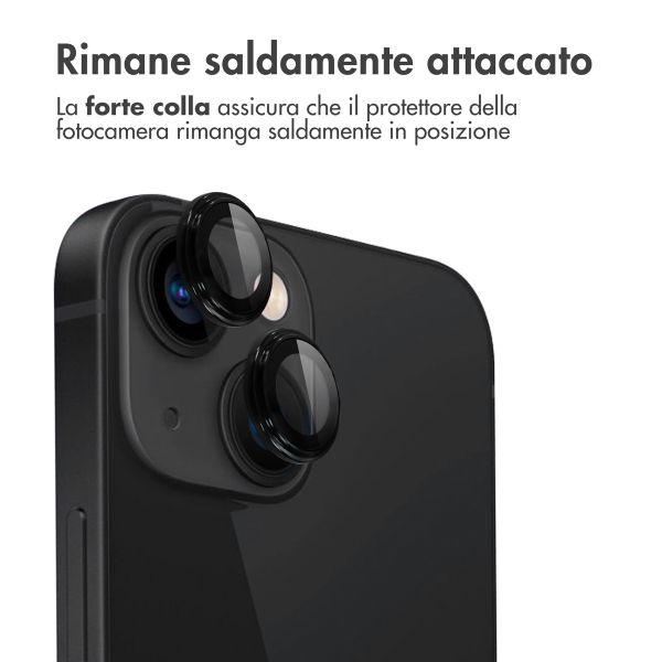 imoshion 2 Pack protezione lente fotocamera Apple iPhone 13 - Nero