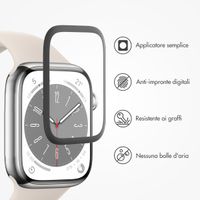 Accezz 2x pellicola protettiva con applicatore Apple Watch Series 4-6 / SE - 40 mm