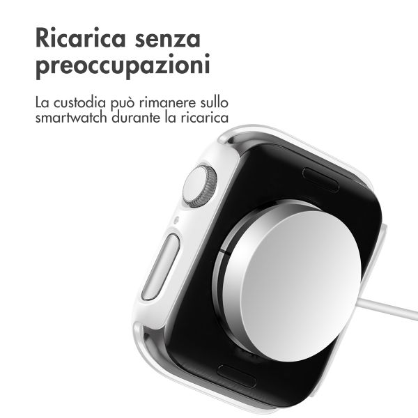 imoshion Cover rigida integrale Apple Watch 7 / 8 / 9 - 41 mm - Bianco