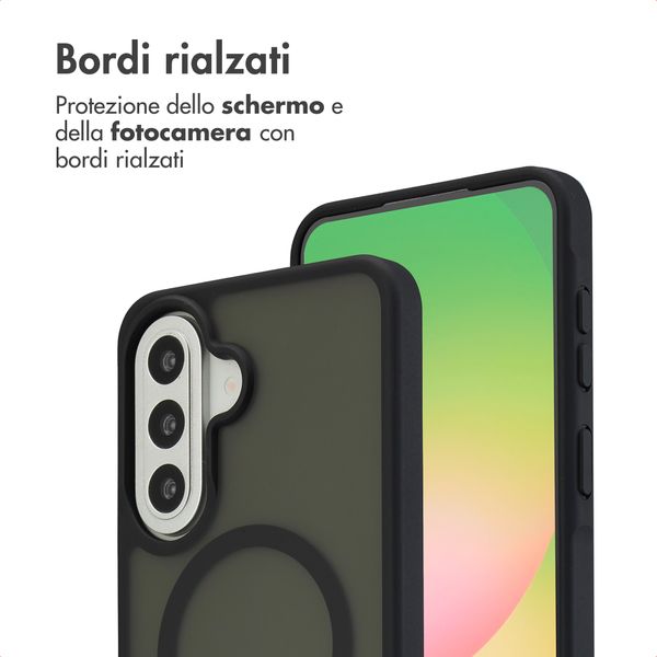 imoshion Cover posteriore Color Guard con MagSafe Samsung Galaxy A57 (5G) - Nero