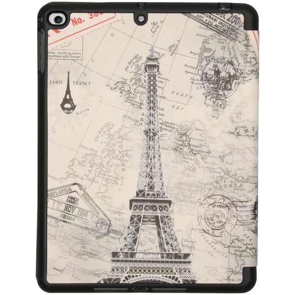imoshion Cover Trifold Design Apple iPad 6 (2018) 9.7 pollici / iPad 5 (2017) 9.7 pollici / Air 2 (2014)/Air 1 (2013) - Parijs