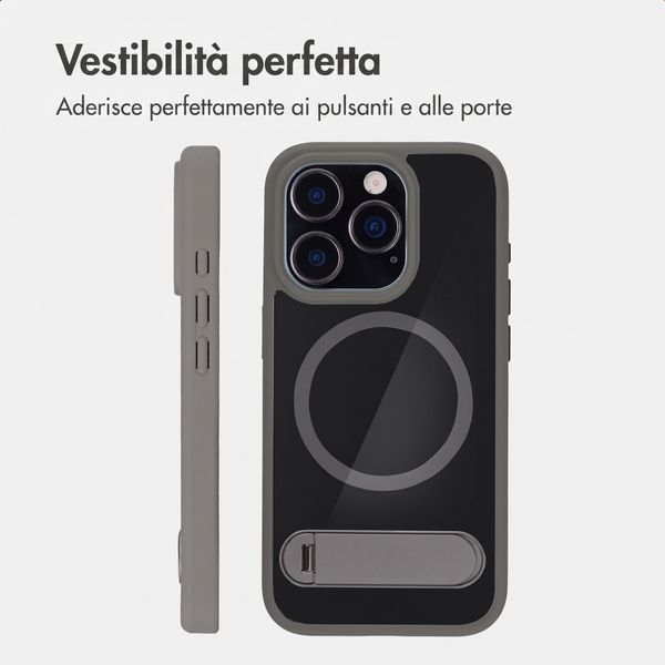 Accezz Cover Hold con MagSafe Apple iPhone 16 Pro - Grey