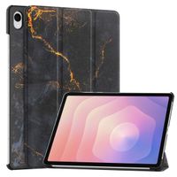 imoshion Cover Trifold Design Samsung Galaxy Tab S11 - Black Marble